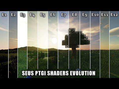 SEUS PTGI Evolution | Shaders Comparison | Minecraft Java Edition