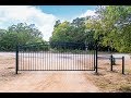 Building a 15' Metal Property Gate