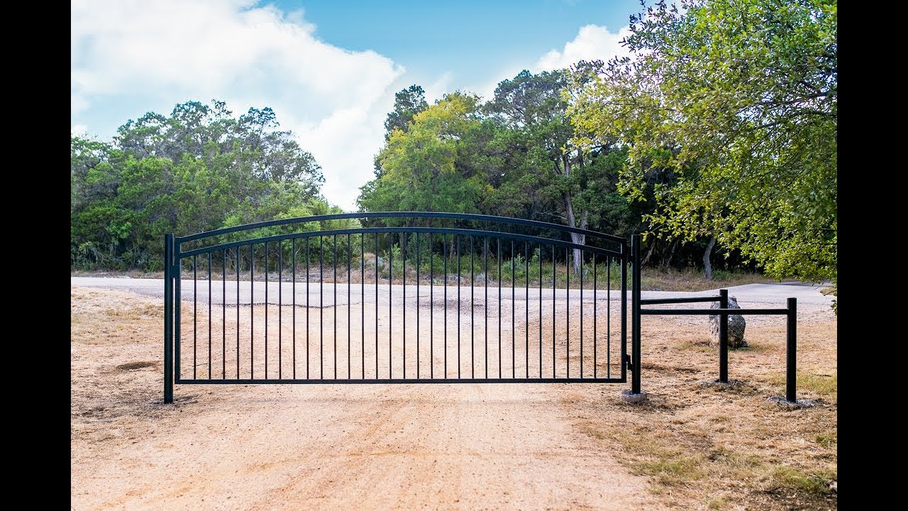 Building A 15 Metal Property Gate Youtube