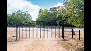 Building a 15' Metal Property Gate