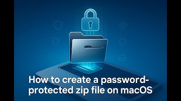 Must see: How to create a password-protected zip file on macOS