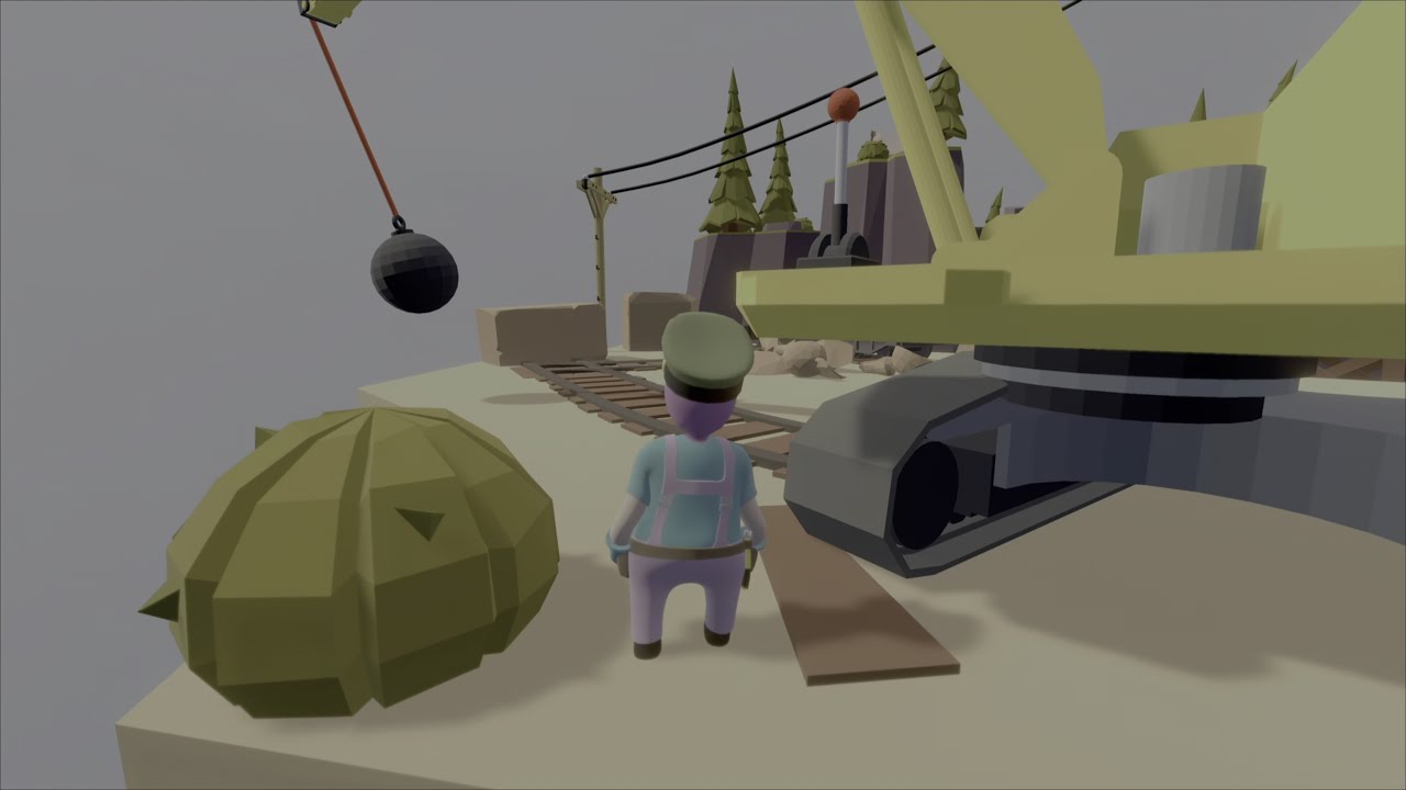 Wrecking Crew (trophy) – Human Fall Flat (Forest DLC)