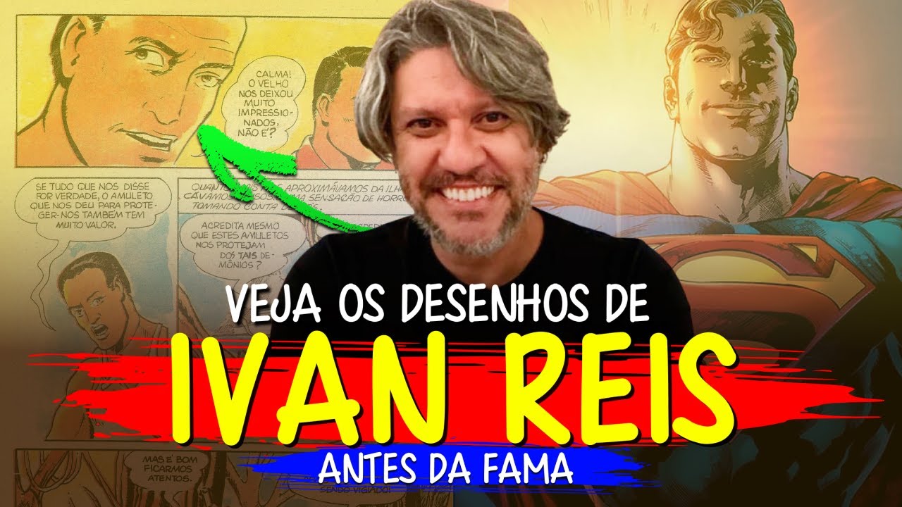 Estes DESENHOS ANTIGOS do IVAN REIS vão te CHOCAR!
