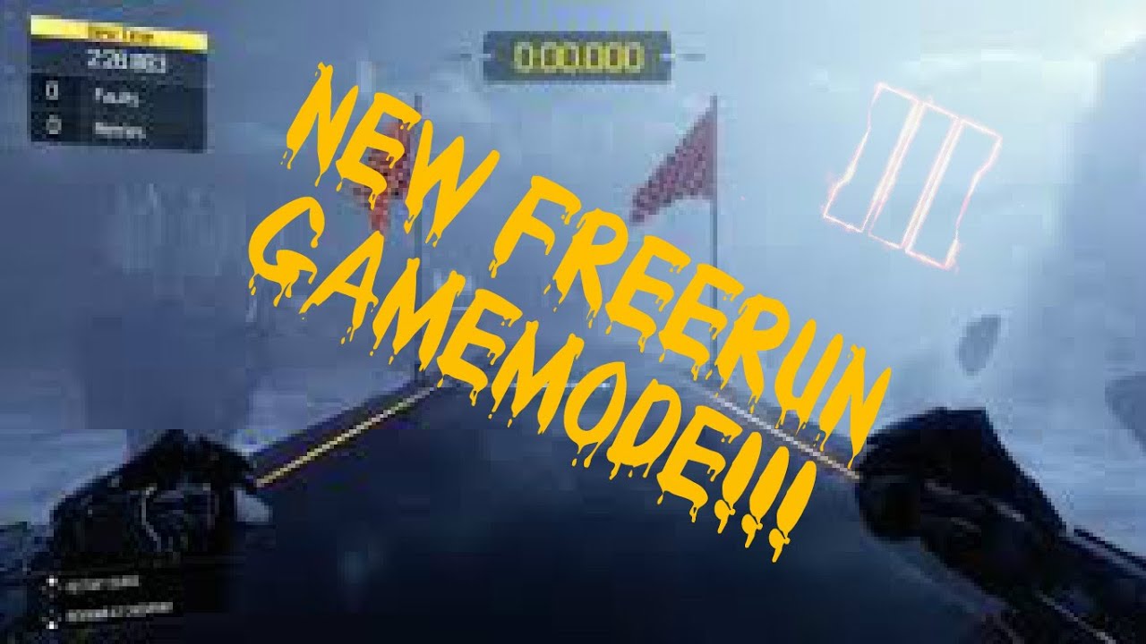 NEW COD BO3 FREERUN GAME MODE!!! YouTube