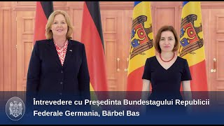 Întrevedere cu Președinta Bundestagului Republicii Federale Germania, Bärbel Bas