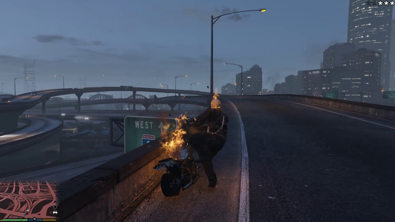 GTA 5 Mods #22 - Ghost Rider (Ma tốc độ) phiên bản lỗi ...