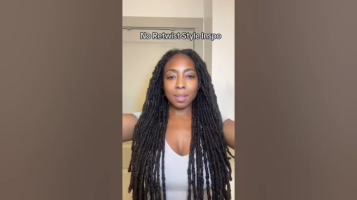 No Retwist Loc Style Tutorial *** #locstyles #locjourney  #loctician #noretwist #longlocstyle