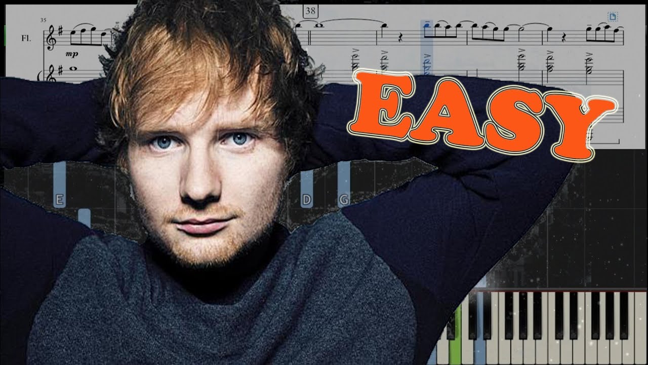 Photograph Ed Sheeran Easy Piano & Flute Tutorial YouTube