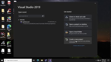 Crear Nuevo Proyecto en Microsoft Visual Studio 2019