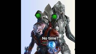 Why did he fight The Arbiter instead of talking in Halo? #halo #haloinfinite #shorts