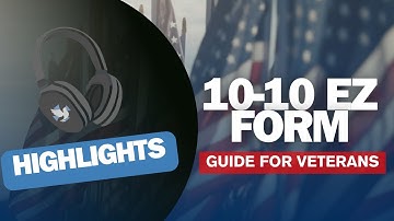 How To Enroll In VA Health Care | 10-10 EZ Form Walkthrough | For Veterans