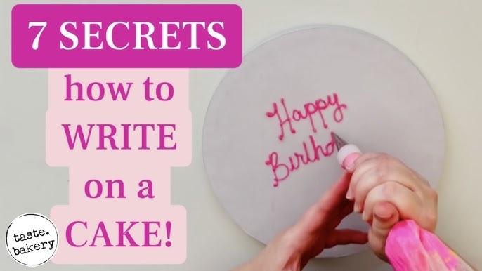 WHOA! or, How to Bake Letters into a Cake - Wallflour Girl