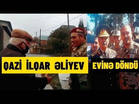 QAZİ İLQAR ƏLİYEV EVİNƏ DÖNDÜ.