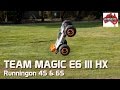 Team Magic E6 III HX running on 4S & 6S LiPo