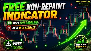 INFINITY MANGO PRO‼️FREE MT4 Indicator for Binary Trading ✅ High Accuracy Signals #IMT4R screenshot 5