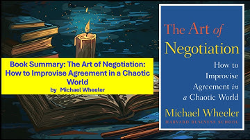 Book Summary: The art of negotiation by Michael Wheeler