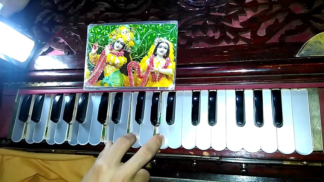 Learn Harmonium Chords Hare Krishna Melody AKINCHAN KRISHNA PRABHU
