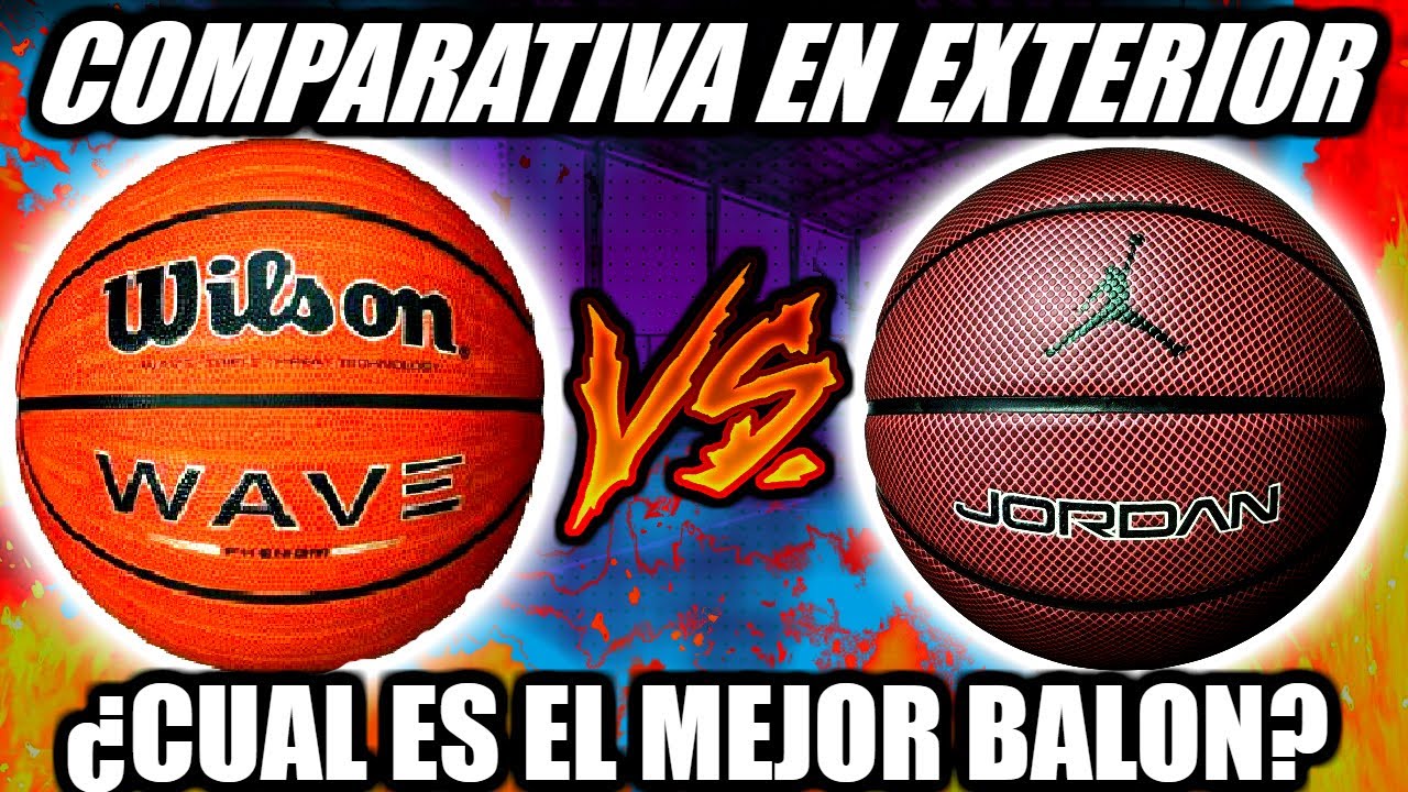 WILSON WAVE VS JORDAN LEGACY EN ESPAÑOL 2020 COMPARATIVA DE BALONES LOW  COST - YouTube