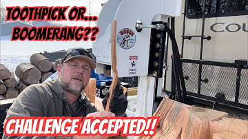 The Bend Got Me!! #toothpickchallenge #firewood