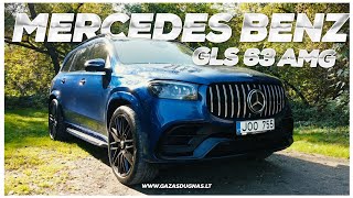 Mercedes GLS AMG: automobilis, kurio niekas neprašė