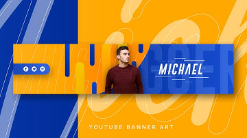 Stylish Youtube Channel Banner Art Design on Mobile in PixelLab || Tutorial