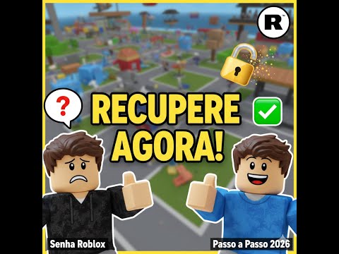 Recupere sua conta do Roblox agora! (Passo a Passo 2026)
