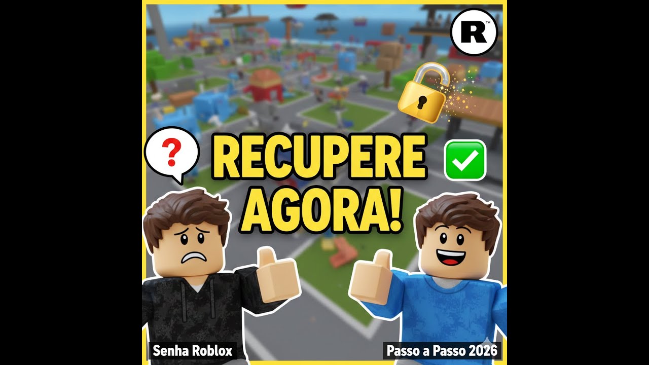 Recupere sua conta do Roblox agora! (Passo a Passo 2026) - YouTube