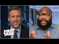 Max infuriates Marcus by taking Eli Manning over Tom Brady | First Take