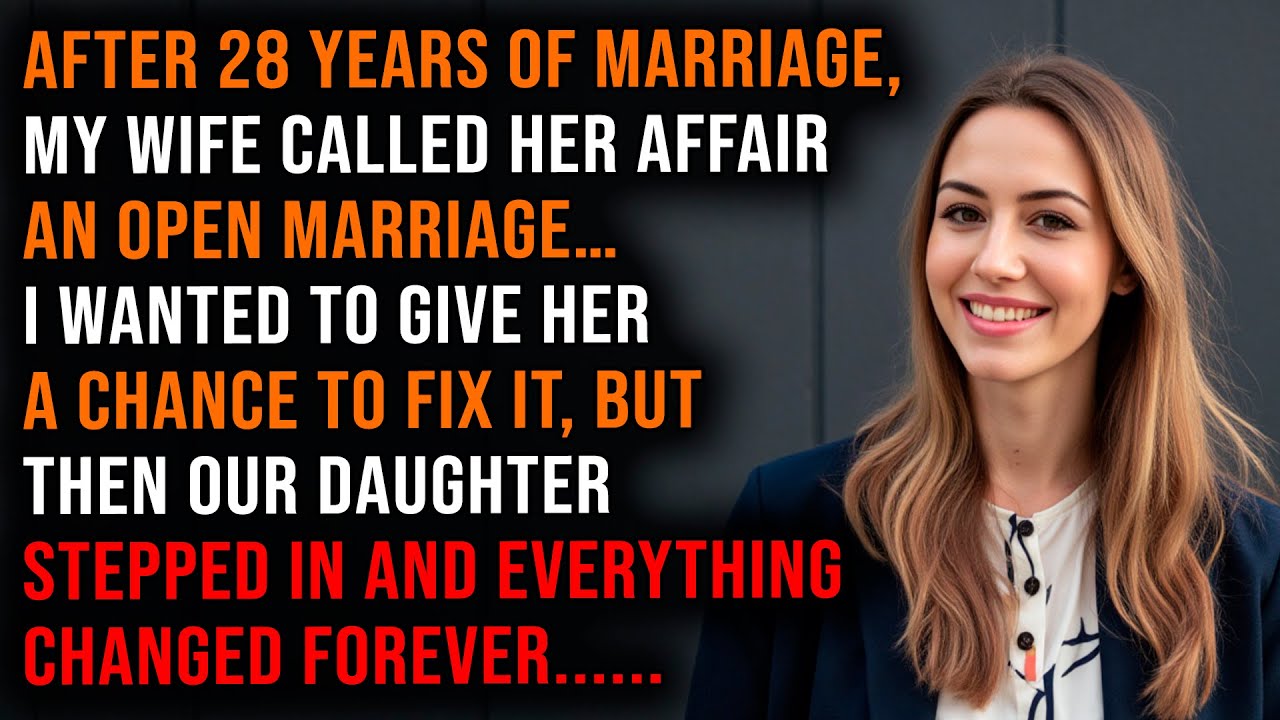 Outline Video My Cheating Wife Promised to Change and Save Our Marriage, but My Daughter Exposed Her Lies
