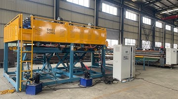 Geelong 8ft veneer stacking machine with two stackers