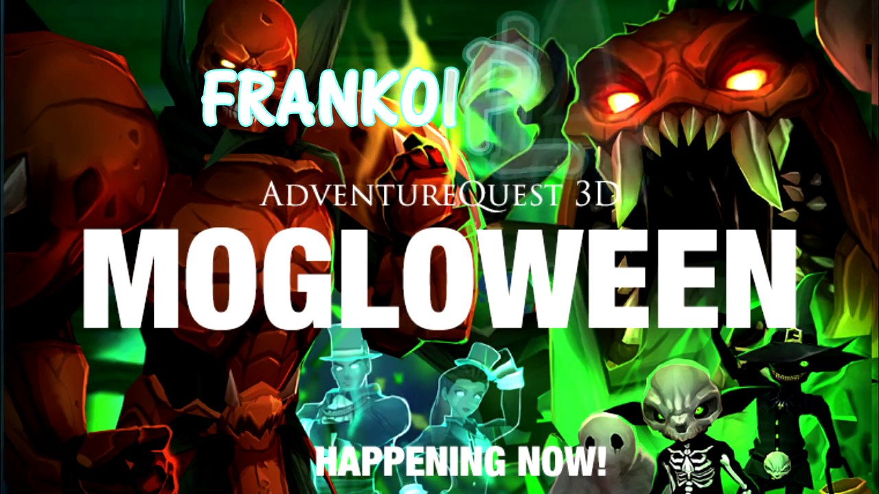 Adventure Quest 3D AQ3D Halloween Event MOGLOWEEN North & South