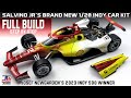 Full build salvino jrs brand new 120 scale josef newgarden indy 500 winning indy car kit