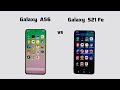 Samsung A56 Vs S21 Fe Speed Test 