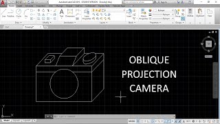HOW TO DRAW A CAMERA IN OBLIQUE PROJECTION screenshot 3