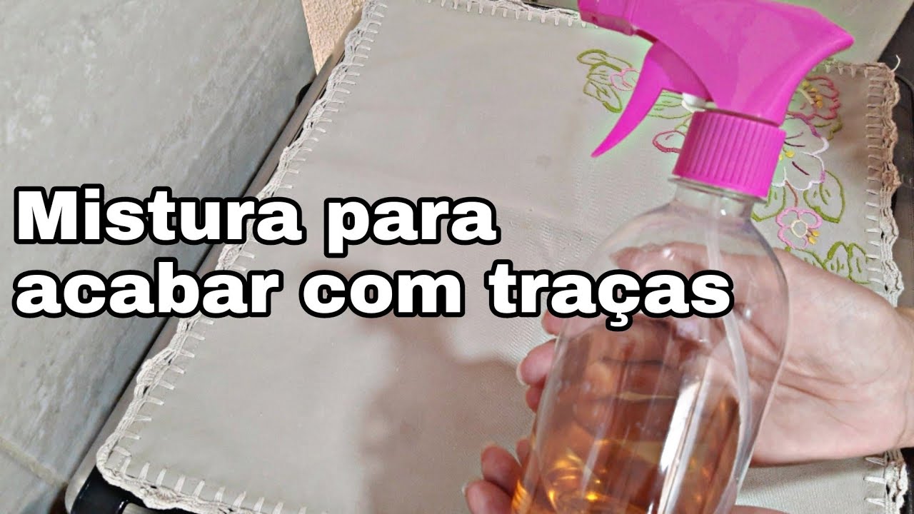 MISTURA PARA ACABAR COM TRAÇAS PERFEITA C/2 ingredientes - YouTube