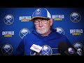 “Good News For Us.” | Lindy Ruff Provides An Update on Mattias Samuelsson | Buffalo Sabres
