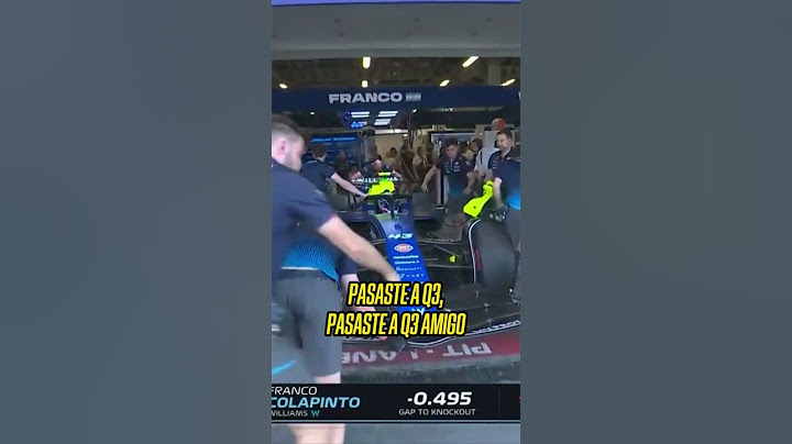 ¡CLARO, #FRANCO! #Colapinto se metió en la Q3 #f1 en el #gpazerbaiyan