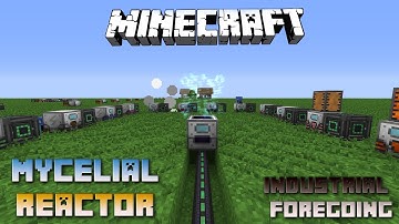 Mycelial Reactor 💎 Minecraft Industrial Foregoing Tutorial 💎 English