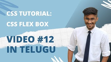 CSS Flex Box tutorial in Telugu || CSS || Telugu(2023)