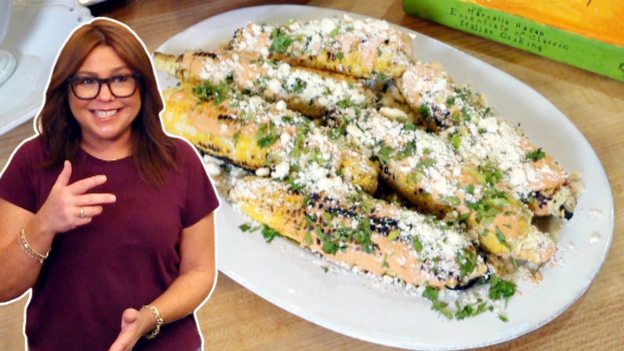 How to Make Charred Corn with Chipotle or Aji Panca and Cotija | Rachael Ray | Rachael Ray Show