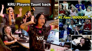Shanks Reacts To Krü Players Taunting Back The Boooing Karmine Corp Fans At Vct Gc Stage