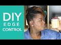 HOW TO: DIY Edge Control with Flax Seed Gel, Honey, and Castor Oil