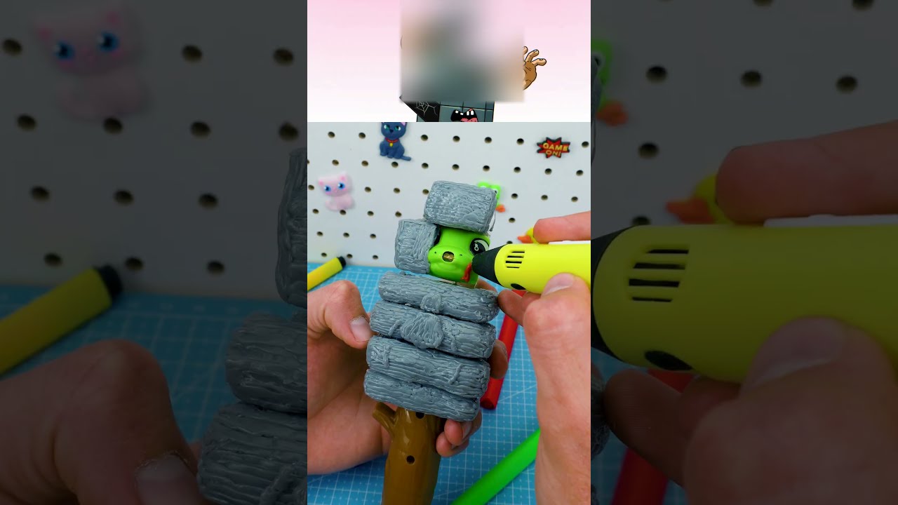 I made an Anpali Babel Phase 4 Sprunki OC with 3d pen 