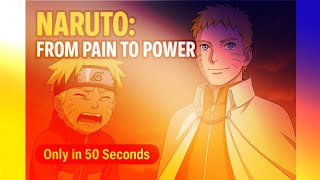 Naruto’s Journey: From Lonely Child to Laughing Hokage 🦊🔥 #Shorts #Naruto
