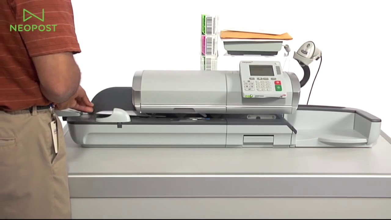 Neopost IN 600 Series Mailing System - YouTube