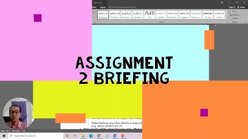 Assignment 2 briefing