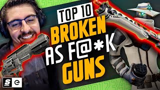 Top 10 Most Broken Guns in Esports