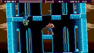 Castlevania The New Generation Md - Stage 03 The Leaning Tower Of Pisa