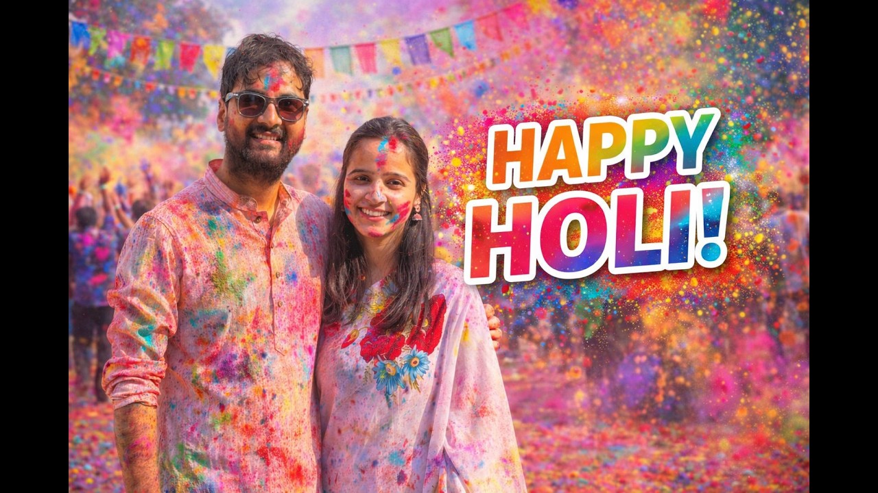 Celebrated Holi 2026 in Haldwani | Chaladi | #viral