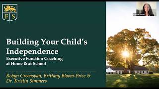 Webinar Recording: Building Your Child's Independence